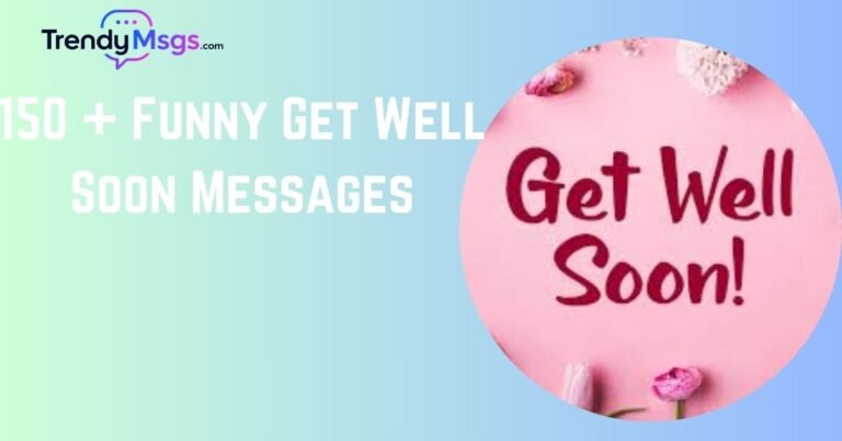 Funny Get Well Soon Messages