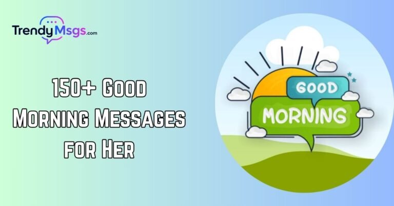 Good Morning Messages for Her