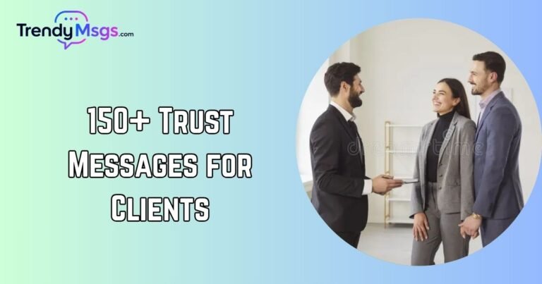 Trust Messages for Clients