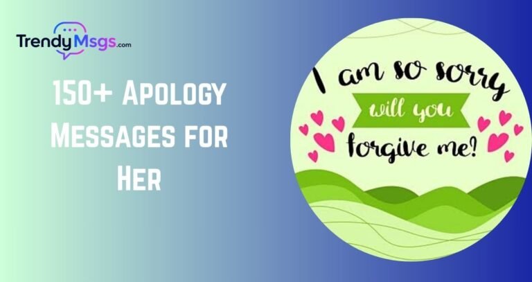 150+ Apology Messages for Her