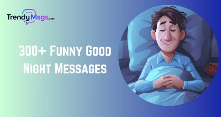 Funny Good Night Messages
