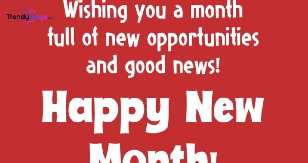 Unique New Month Wishes for Crush