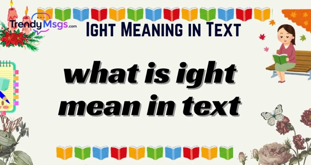 Ight Meaning in Text