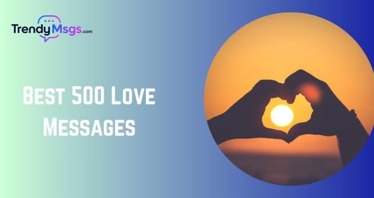 500 Love Messages