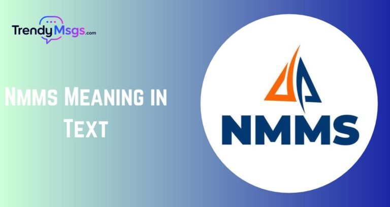 Nmms Meaning in Text